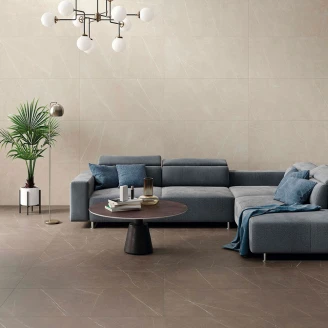 Marmor Gulvflis <strong>Tactile</strong>  Beige Matt 60x120 cm